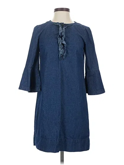 Pre-owned Draper James Casual Dress In Blue