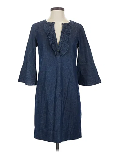 Pre-owned Draper James Casual Dress In Blue