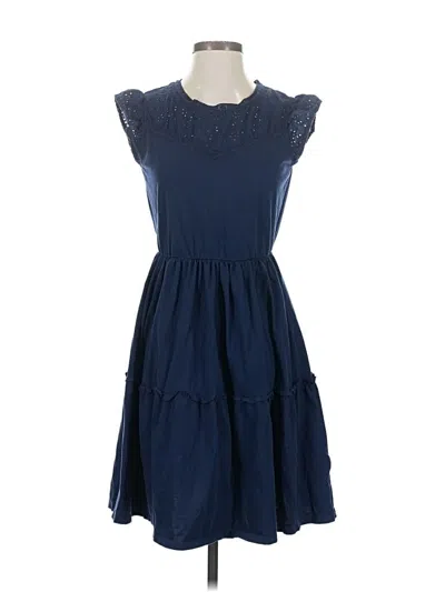 Pre-owned Draper James Casual Dress In Blue