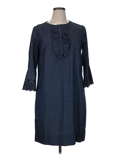 Pre-owned Draper James Casual Dress In Blue