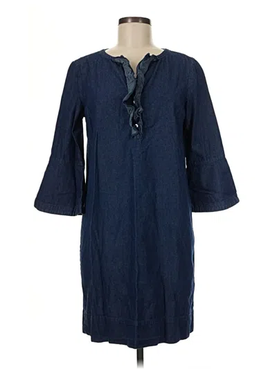 Pre-owned Draper James Casual Dress In Blue