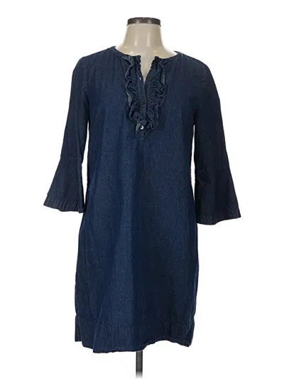 Pre-owned Draper James Casual Dress In Blue