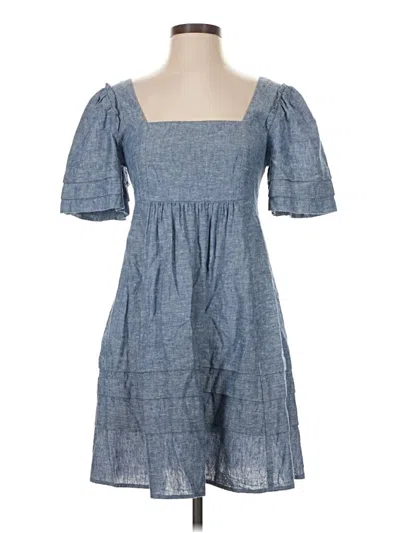 Pre-owned Draper James Casual Dress In Blue