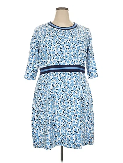 Pre-owned Draper James Casual Dress In Blue