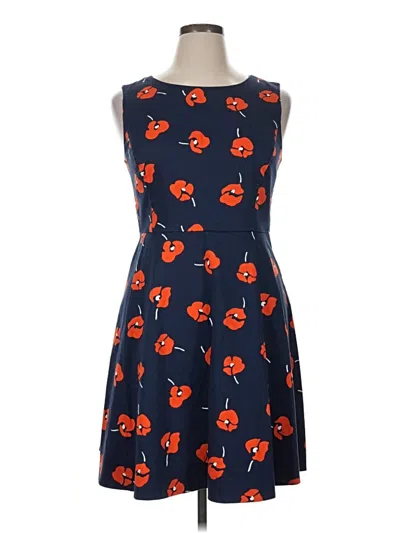 Pre-owned Draper James Casual Dress In Blue