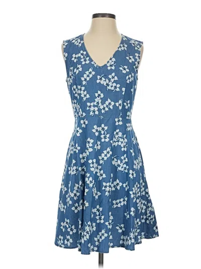 Pre-owned Draper James Casual Dress In Blue