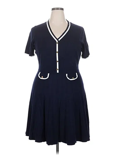 Pre-owned Draper James Casual Dress In Blue