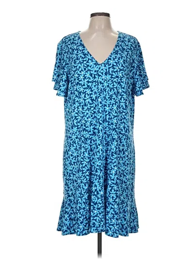 Pre-owned Draper James Casual Dress In Blue