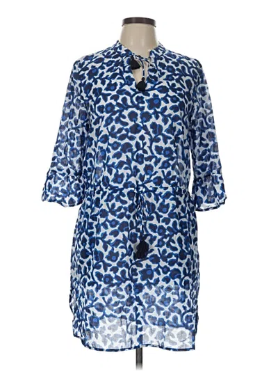 Pre-owned Draper James Casual Dress In Blue