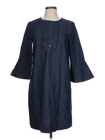 Pre-owned Draper James Casual Dress In Blue
