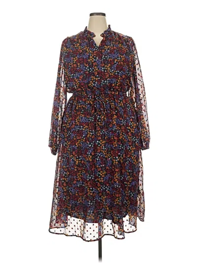 Pre-owned Draper James Casual Dress In Blue