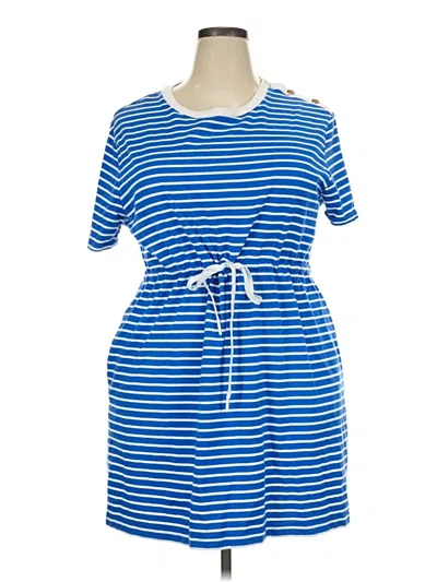 Pre-owned Draper James Casual Dress In Blue