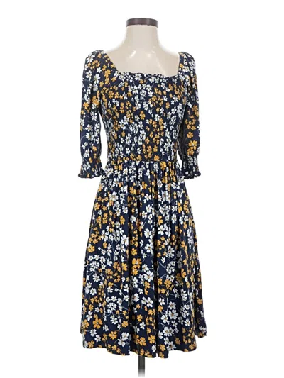 Pre-owned Draper James Casual Dress In Blue