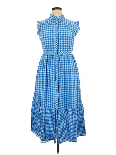 Pre-owned Draper James Casual Dress In Blue