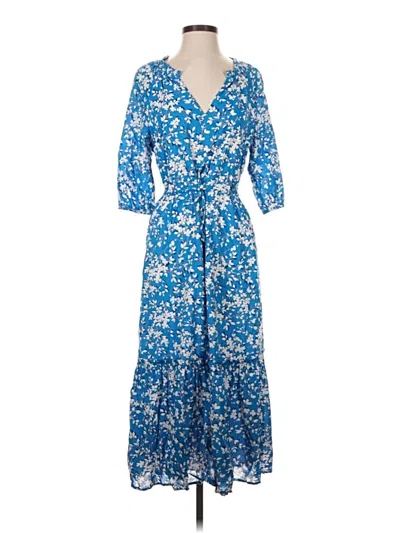 Pre-owned Draper James Casual Dress In Blue