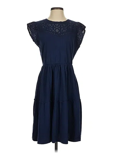 Pre-owned Draper James Casual Dress In Blue