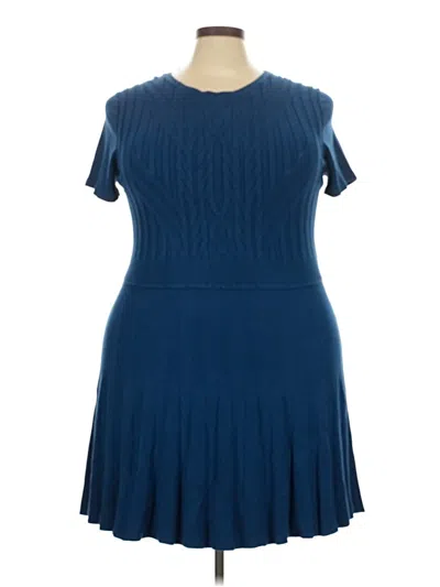 Pre-owned Draper James Casual Dress In Blue