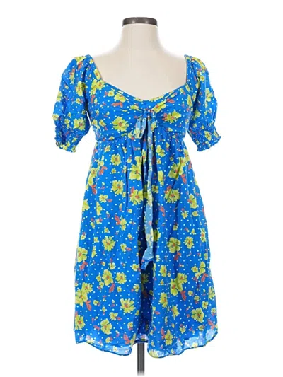 Pre-owned Draper James Casual Dress In Blue