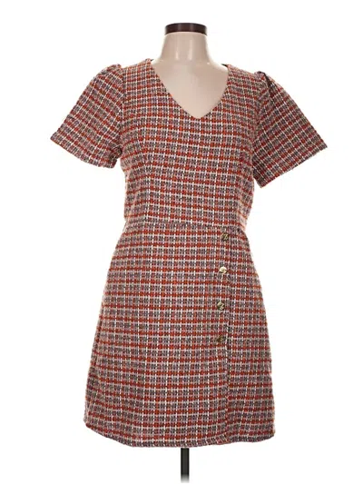 Pre-owned Draper James Casual Dress In Brown