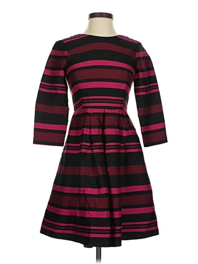 Pre-owned Draper James Casual Dress In Burgundy