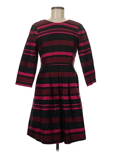 Pre-owned Draper James Casual Dress In Burgundy