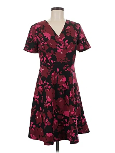 Pre-owned Draper James Casual Dress In Burgundy