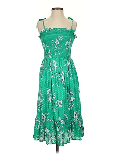 Pre-owned Draper James Casual Dress In Green