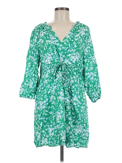 Pre-owned Draper James Casual Dress In Green