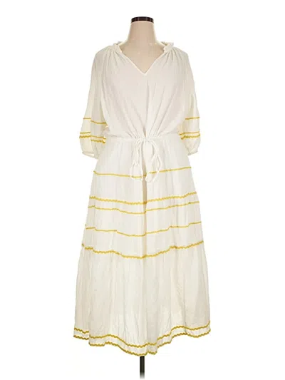 Pre-owned Draper James Casual Dress In Ivory