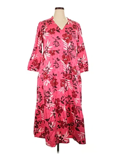 Pre-owned Draper James Casual Dress In Pink
