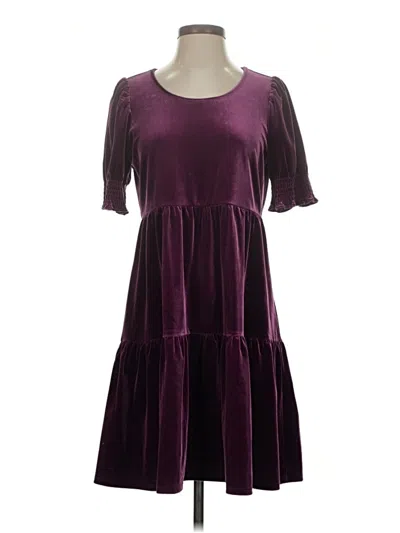 Pre-owned Draper James Casual Dress In Purple