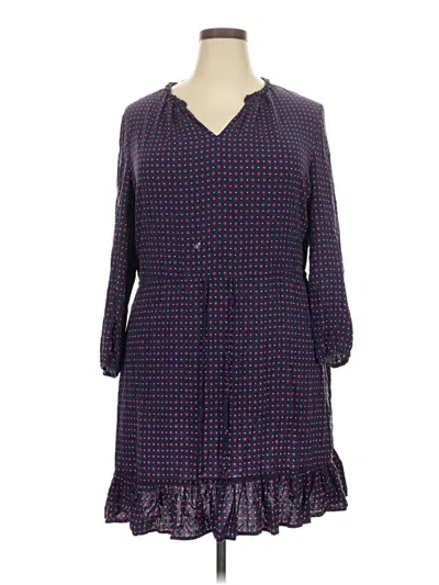 Pre-owned Draper James Casual Dress In Purple