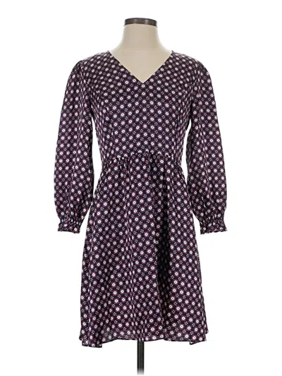Pre-owned Draper James Casual Dress In Purple