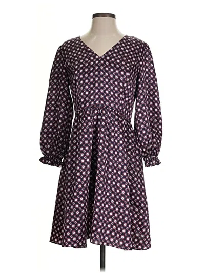 Pre-owned Draper James Casual Dress In Purple
