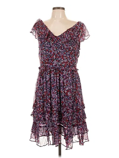 Pre-owned Draper James Casual Dress In Purple