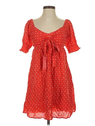 Pre-owned Draper James Casual Dress In Red