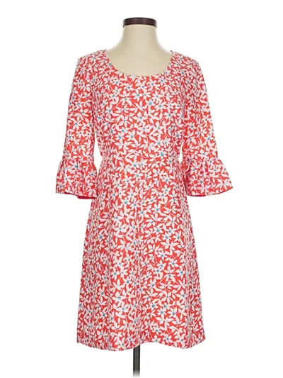 Pre-owned Draper James Casual Dress In Red