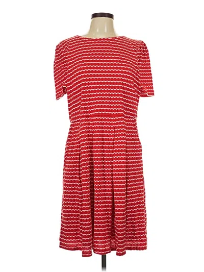 Pre-owned Draper James Casual Dress In Red