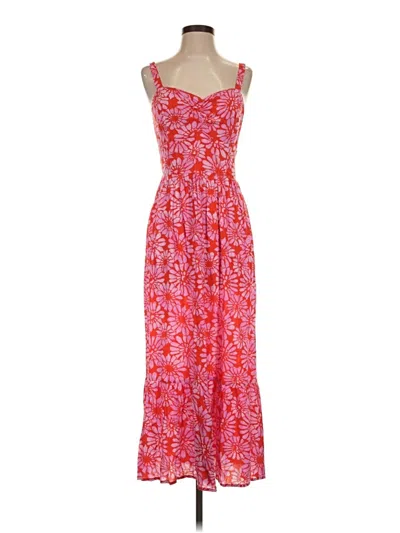 Pre-owned Draper James Casual Dress In Red