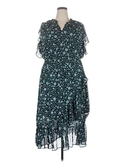 Pre-owned Draper James Casual Dress In Teal