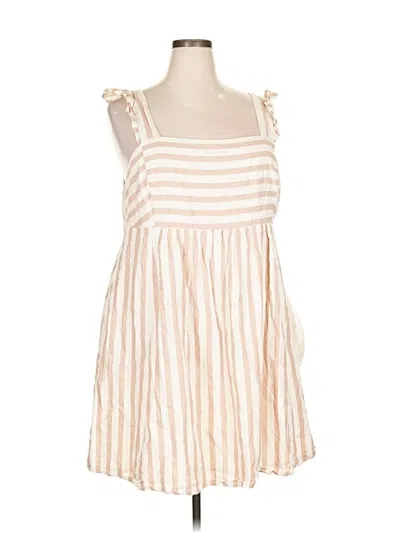 Pre-owned Draper James Casual Dress In White