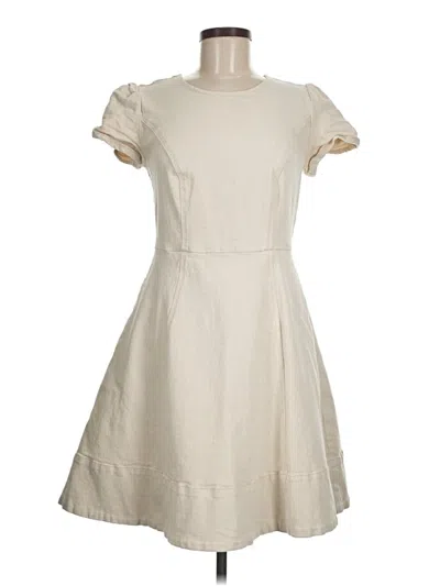 Pre-owned Draper James Casual Dress In White