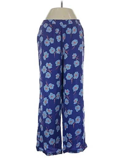 Pre-owned Draper James Casual Pants In Blue