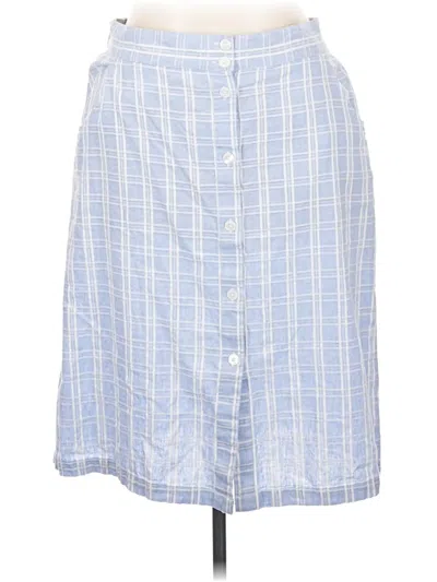 Pre-owned Draper James Casual Skirt In Blue