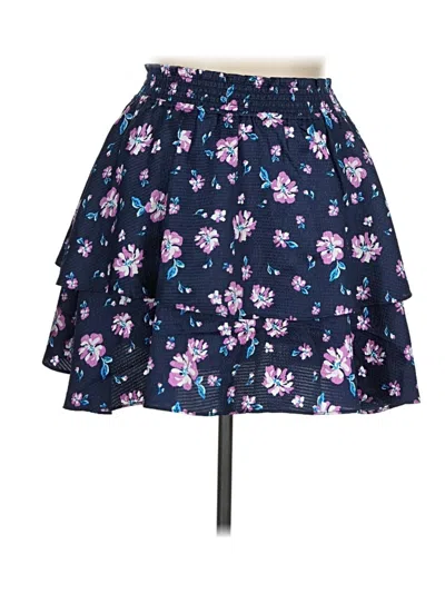 Pre-owned Draper James Casual Skirt In Blue