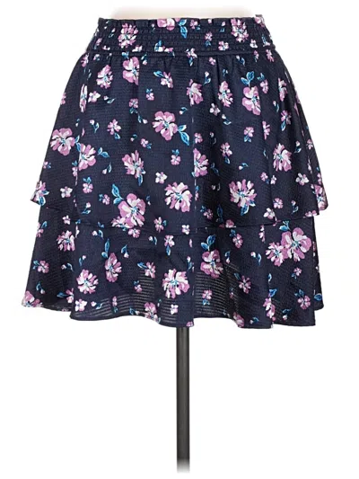 Pre-owned Draper James Casual Skirt In Blue