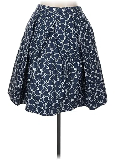 Pre-owned Draper James Casual Skirt In Blue