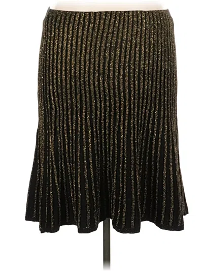 Pre-owned Draper James Casual Skirt In Gold