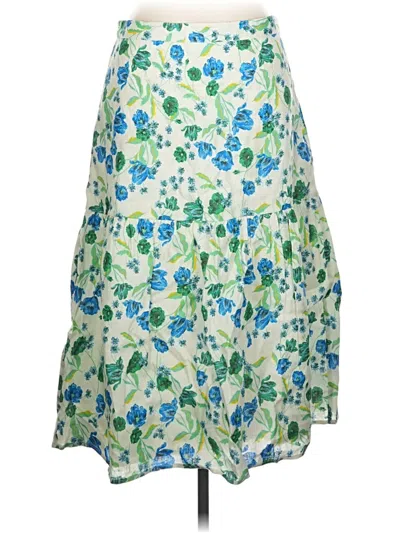 Pre-owned Draper James Casual Skirt In Green