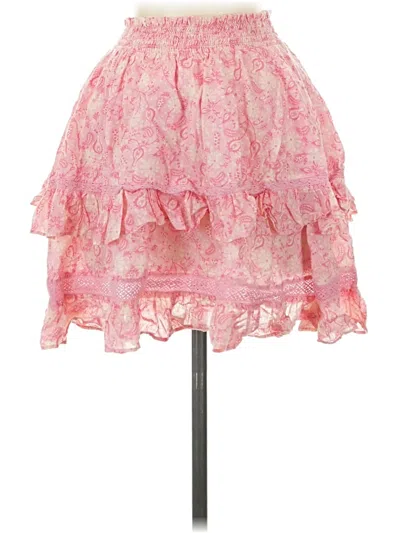 Pre-owned Draper James Casual Skirt In Pink